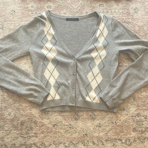 Brandy Melville Argyle Sweater